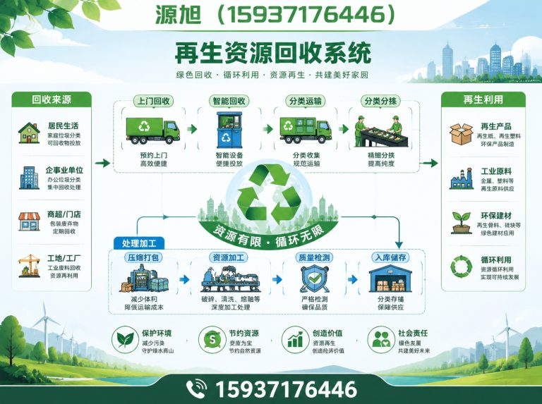 中原区再生资源回收系统展示图